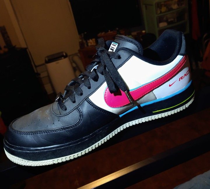 Nike Air Force 1 Racing Edition Shoes. 