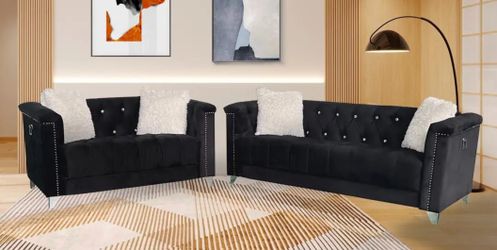 New Black Sofa And Loveseat /sectional Any Set $1399
