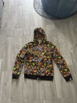 Bape X Marvel Full Zip Hoodie