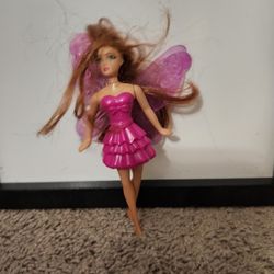 2011 Carrie Purple Fairy 5" McDonald's #5 Action Figure Barbie A Fairy Secret