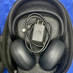 Playstation 5 PS5 Wireless Bluetooth Headset Headphones Over The Hear Earphones Multiplayer Black Gaming Game Gamer Console Puzzle Adventure