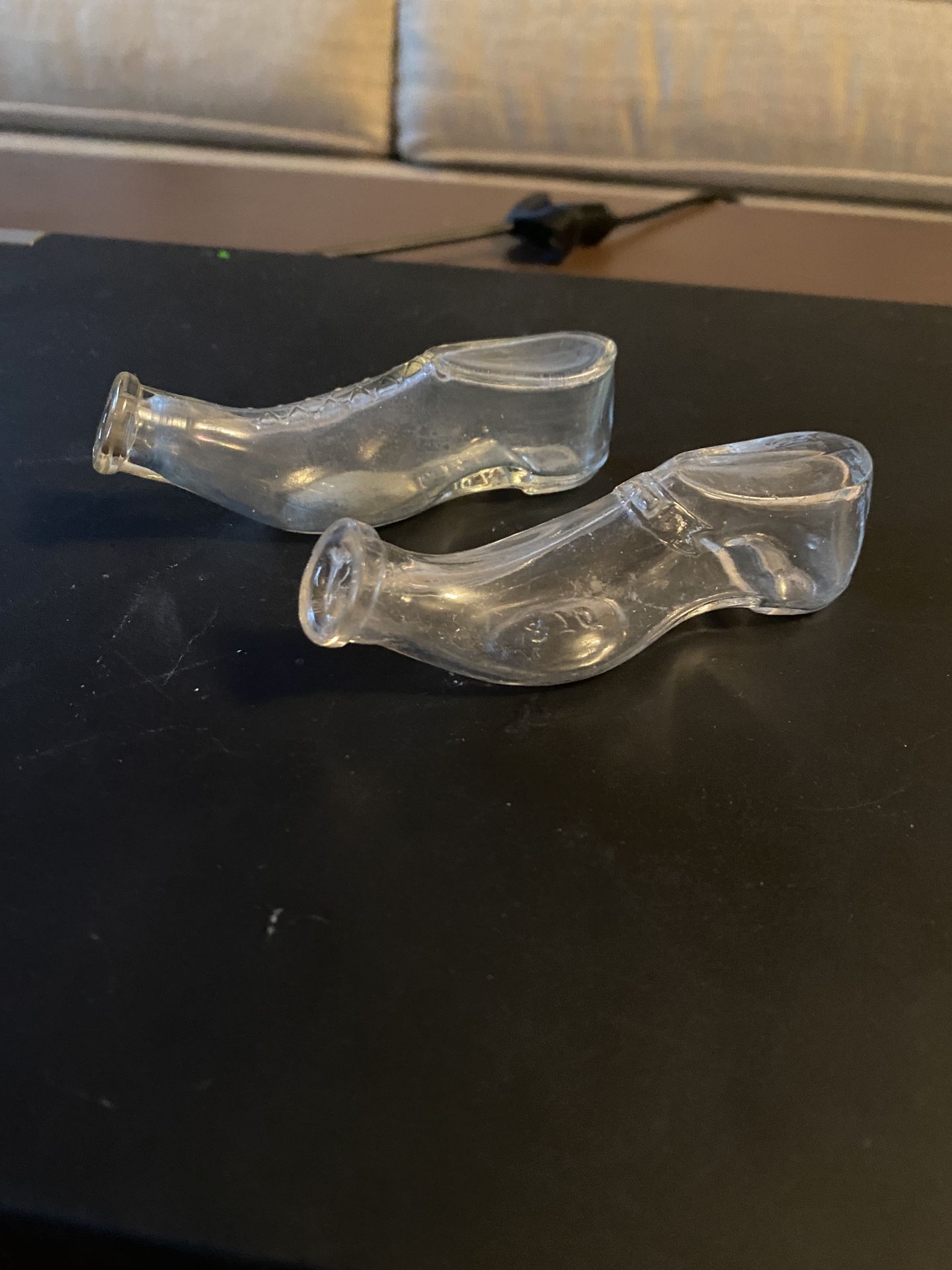 Vintage Shoe Shaped Bottles