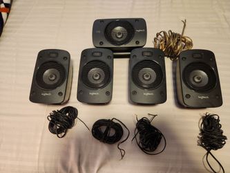 Logitech Speakers X5 with cables