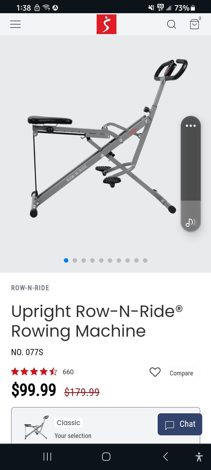 Upright Row And Ride Excersier