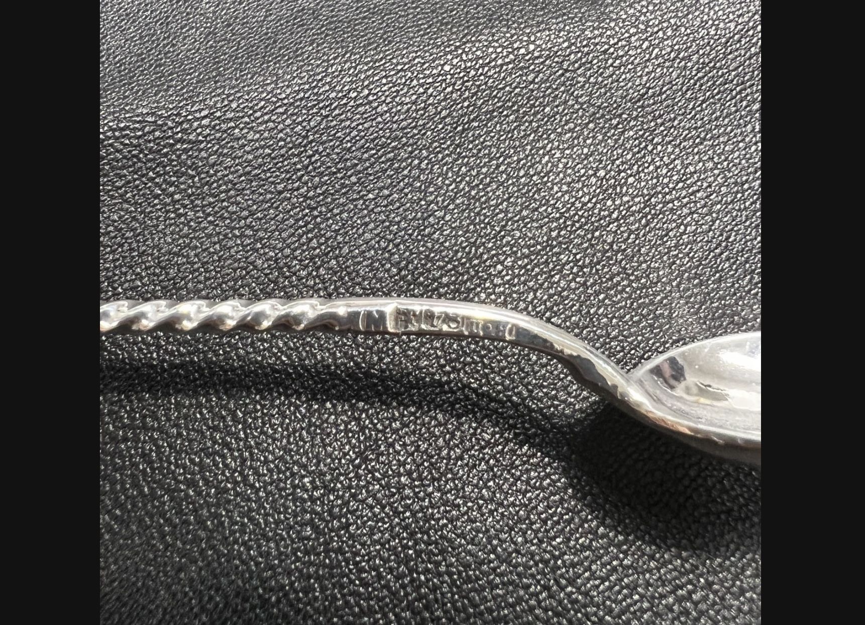 Russian Sterling Silver Teaspoon