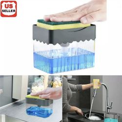 Soap Pump & Sponge Caddy