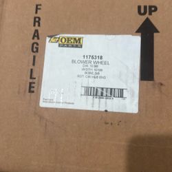 NEW HVAC Blower Wheel 10-5/8” x 10-5/8” – 5/8” Bore – CW – Part 1175318