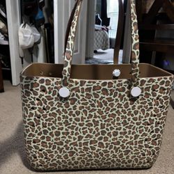 Jane Marie Leopard Tote Bag