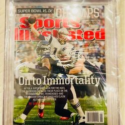 9.6 Graded Tom Brady Sports Illustrated Magazine 
