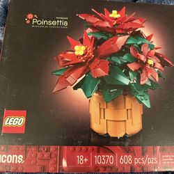 NIB Lego Poinsettia Set 10370