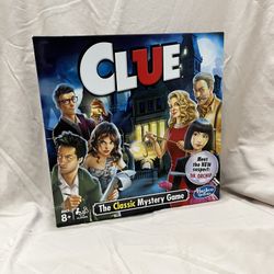 Clue: The Classic Mystery Game (2016 edition) by Hasbro