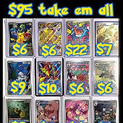 Pokemon Illustration Rare Lot