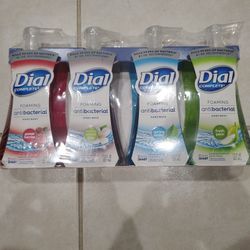 Dial Foaming Antibacterial Hand Wash Soap 4x7.5 Oz