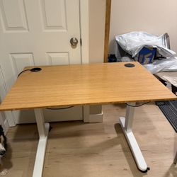 Sit Stand Adjustable Desk