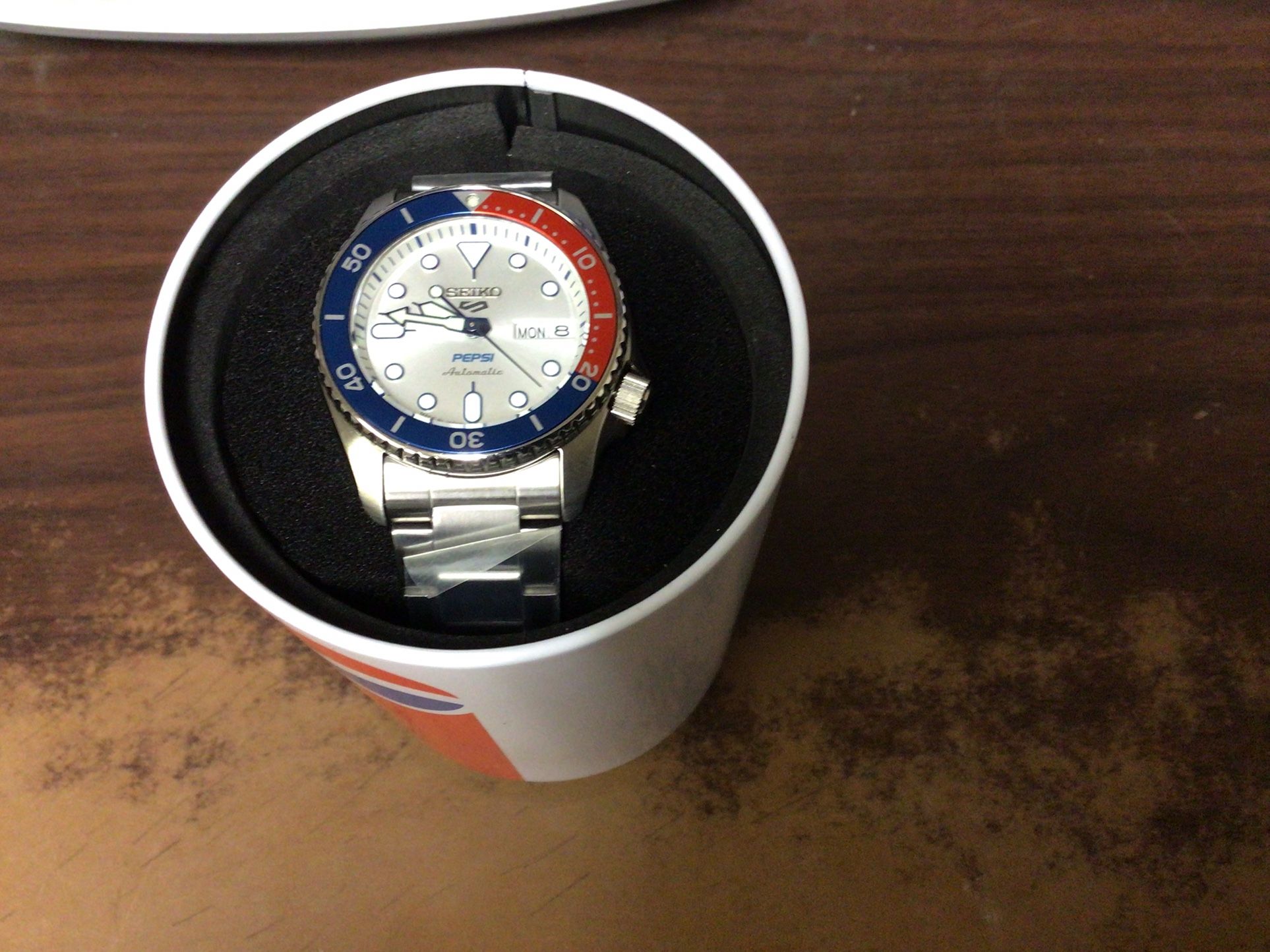 Brand New Seiko Pepsi Watch