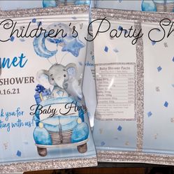 Baby Shower Chip Bags 