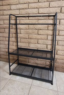 Sports Equipment Storage Rack / Snowboard & Ski Organizing Stand with Shelf