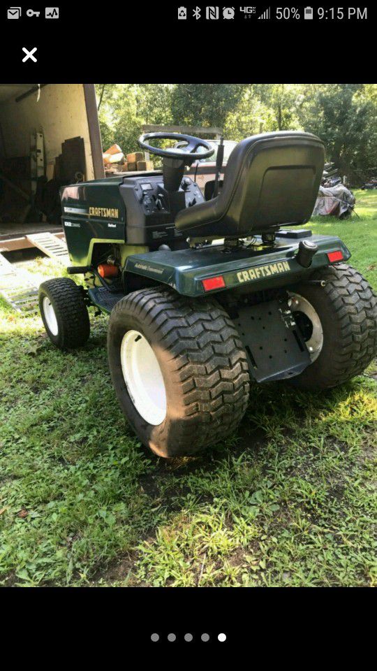 Parting Out Craftsman GT22.5 Garden Tractor 