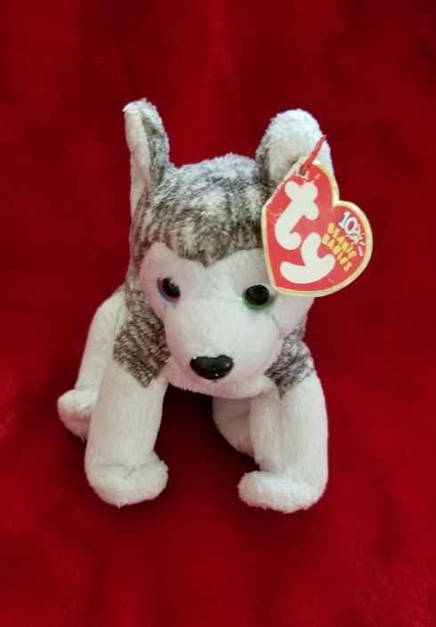TY Teenie Beanie Babies Nook The Husky