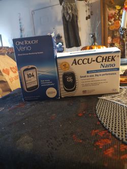 OneTouch Verio & Accu-Chek Nano Blood Glucose Monitors