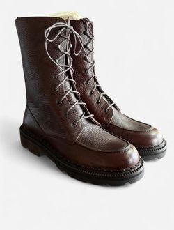 Woman’s Cole Haan Brown Mid - Calf Boots. Size US 6 B.  No sign of wear.