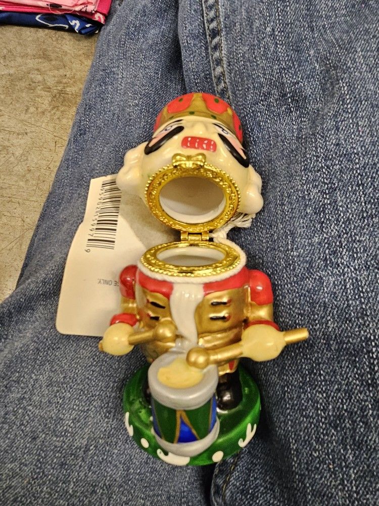 Nutcracker Trinket Holder