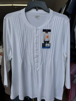Ladies Lands End Shirt 