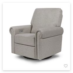 Power Recliner And Swivel Glider With USB Port