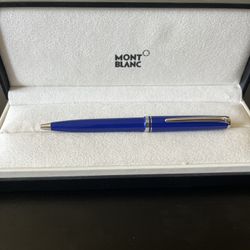 MONTBLANC Cruise Collection Blue 114353 Twist Ballpoint Pen