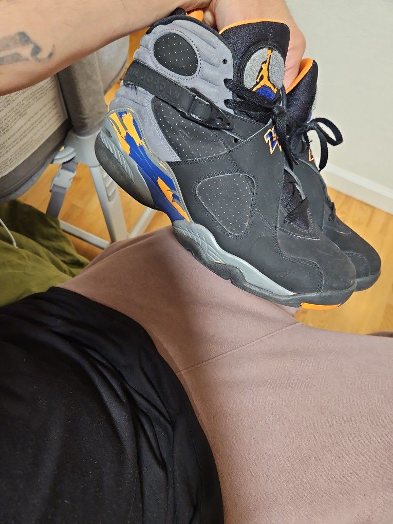 Jordan 8 Men Size 12 Suns