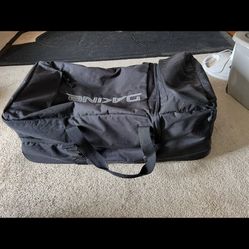 Dakine Split Roller 110L - Black, One Size Baggage Luggage Extra Large Roller Duffle Bag