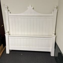 Queen Size All Wood Bed Frame 100 OBO