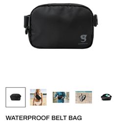 Geckobrand Waterproof Belt Bag