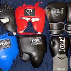 Pro Boxing Gear with Shin Gaurds
