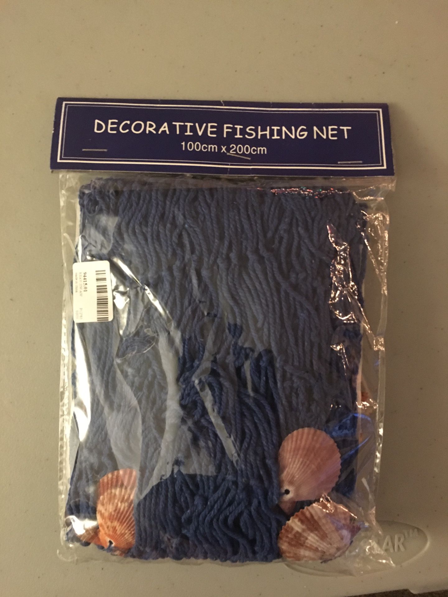Decorative Fishing Net with Shells