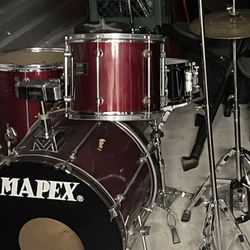 Mapex 4 Piece  Drum set With All Cymbals & Hardware $500 Or Best Reasonable Offer 