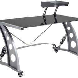 Pitstop Furniture PDF2000B Black GT Spoiler Desk