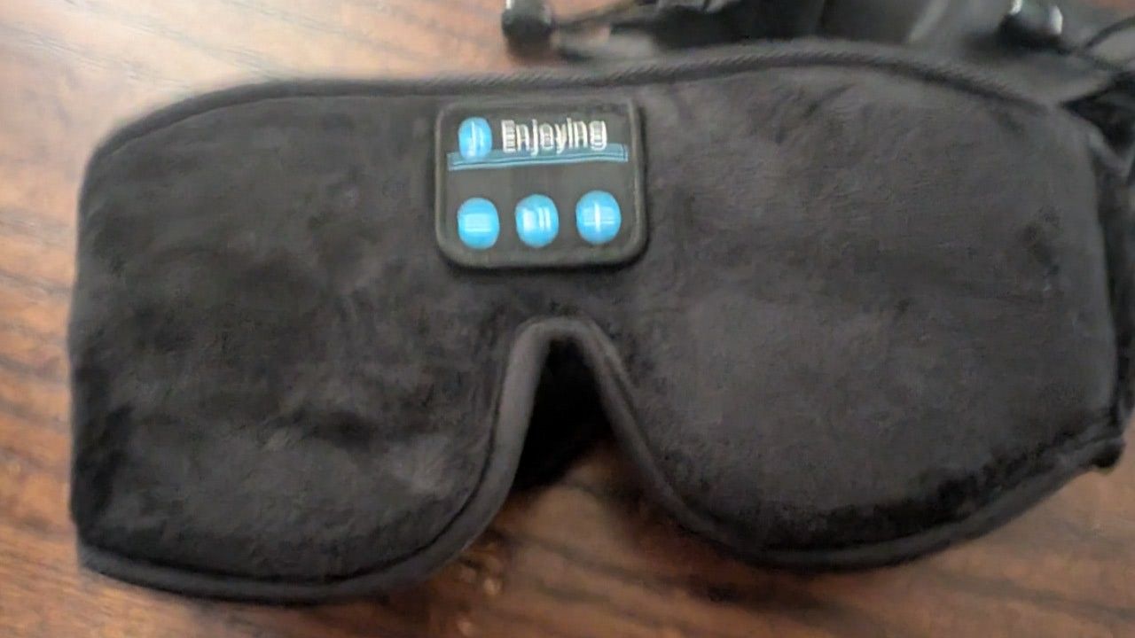 Eye Mask With Bluetooth For Music