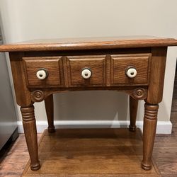 Vintage Mid Century Two Tier Table