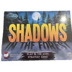 Shadows in The Forest Play Dark ThinkFun 1052-T Strategy Board Game Gaming New