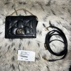 Gucci GG Marmont Chain Wallet 