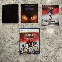 Sonic X Shadow Generations Day One Edition With Journal 