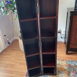 Wooden DVD shelf/cabinet