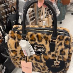 Juicy Couture Leopard Satchel 