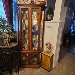 Lighted Curio Cabinet