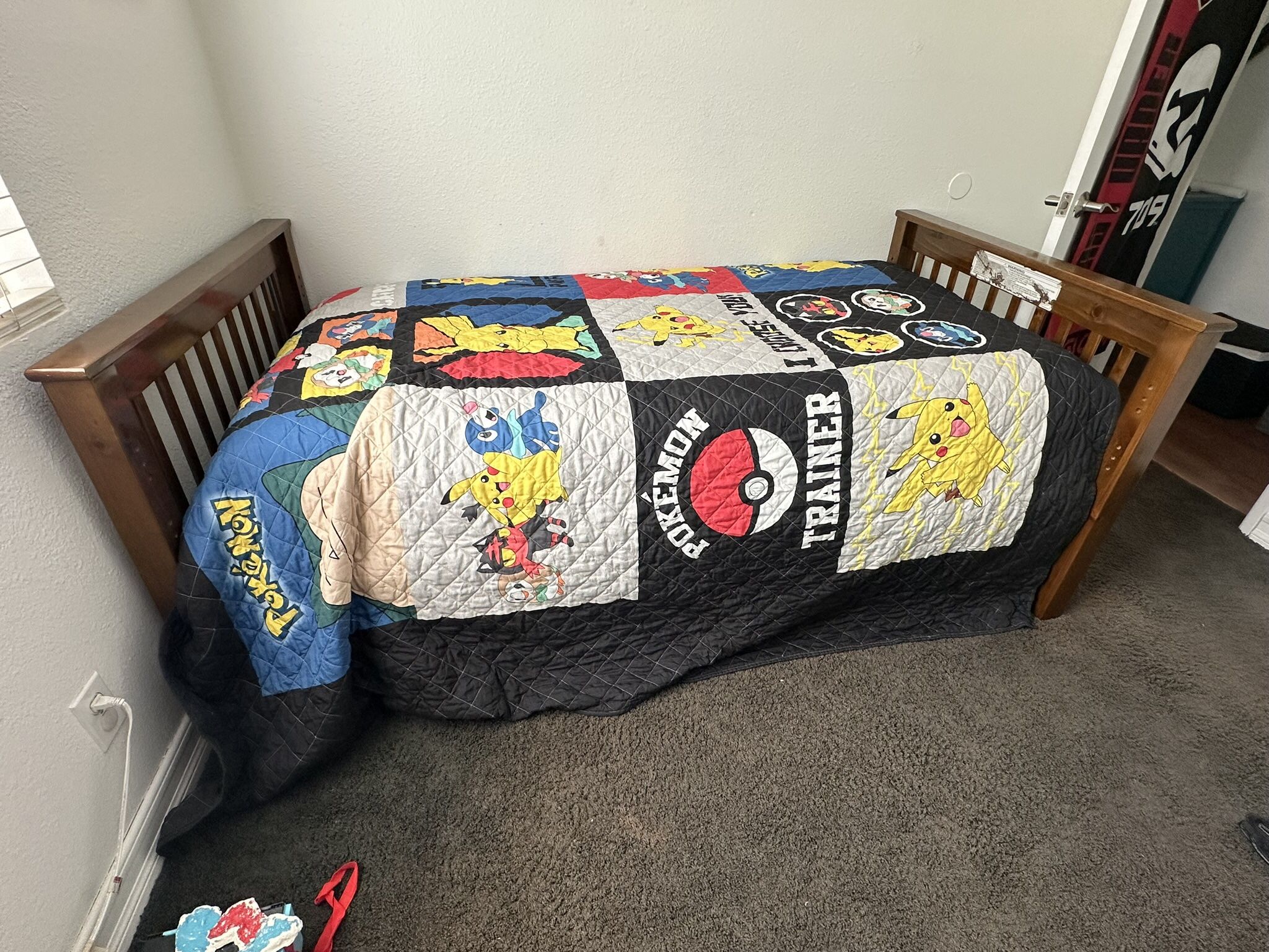 Twin Bed With Mattress