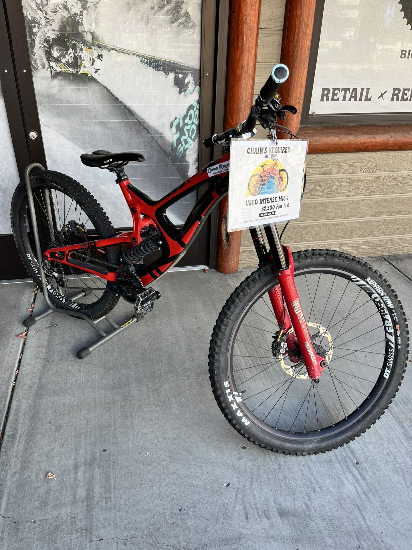 USED Intense M16 DOWNHILL BIKE