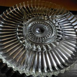 Crystal Relish Tray