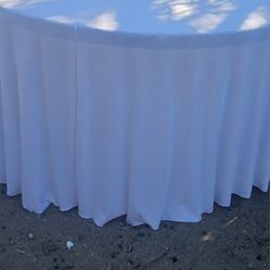 Renta  De Manteles Redondos 