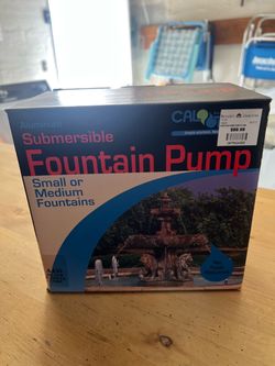 Fountain pump